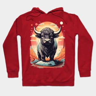 Bull in the Wild Hoodie